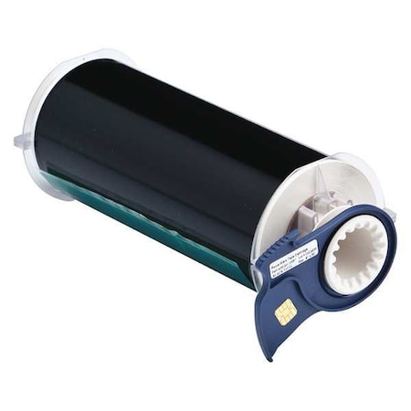 Label Tape Cartridge, Black, Labels/Roll: Continuous MPN:13557