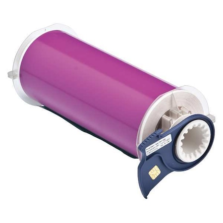 Label Tape Cartridge, Purple, Labels/Roll: Continuous MPN:13561