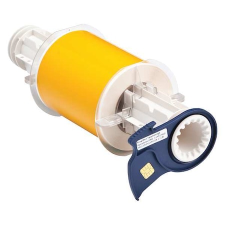 Label Tape Cartridge, Yellow, Labels/Roll: Continuous MPN:13566