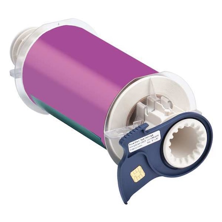 Label Tape Cartridge, Purple, Labels/Roll: Continuous MPN:13609