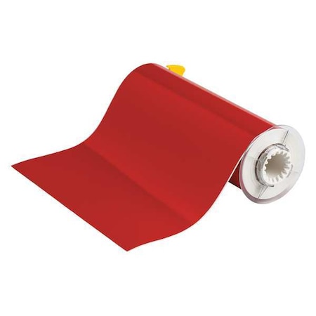 Label Tape Cartridge, Red, Labels/Roll: Continuous MPN:13610