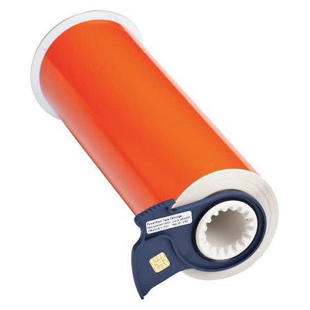 Label Tape Cartridge, Orange, Labels/Roll: Continuous MPN:13613