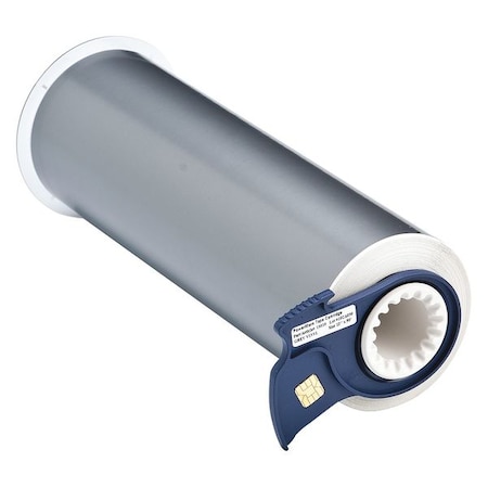 Label Tape Cartridge, Gray, Labels/Roll: Continuous MPN:13616