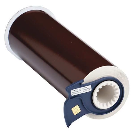 Label Tape Cartridge, Brown, Labels/Roll: Continuous MPN:13617