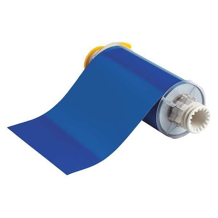 Label Tape Cartridge, Blue, Labels/Roll: Continuous MPN:13656