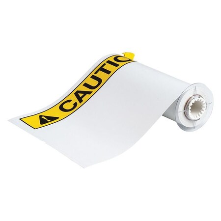 Label, White/Yellow/Black, Labels/Roll: 40 MPN:140886