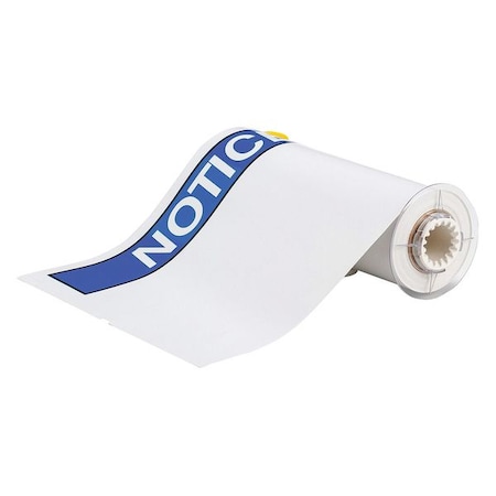 Label, White/Blue, Labels/Roll: 40 MPN:140888