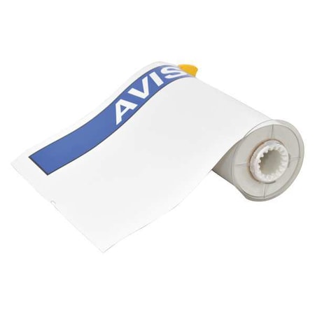 Label, White/Blue, Labels/Roll: 40 MPN:140897