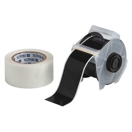ContinuousLabelStock, Black/Clear, Gloss MPN:142158