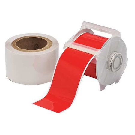 ContinuousLabelStock, Red, Gloss, 2-1/4inW MPN:142165