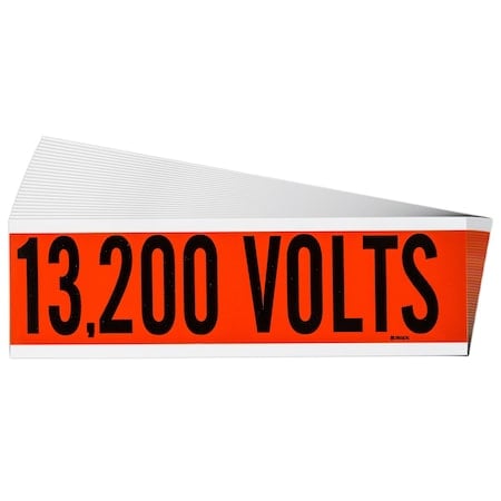 Conduit and Voltage Sign and Labels, PK25 MPN:152316