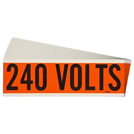 Conduit and Voltage Sign and Labels, PK25 MPN:152321