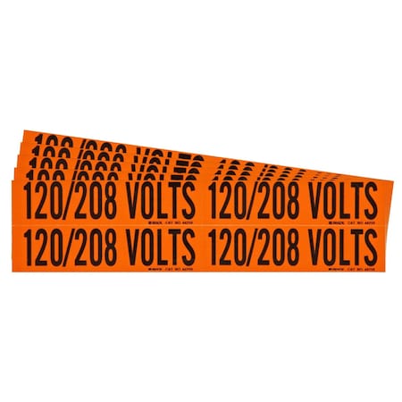 Conduit and Voltage Sign and Labels, PK5 MPN:152350