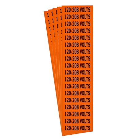 Conduit and Voltage Sign and Labels, PK5 MPN:152385