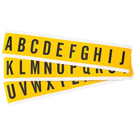 LetterLabelSet, Vinyl, 1-1/2inH, 7/8inW MPN:1530-LTR KIT