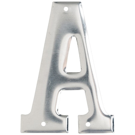 Letter, Aluminum, Roman, 3 in. H, A, PK10 MPN:1600-A