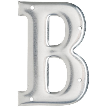 Letter, Aluminum, Roman, 3 in. H, B, PK10 MPN:1600-B