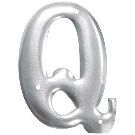 Letter, Aluminum, Roman, 3 in. H, Q, PK10 MPN:1600-Q