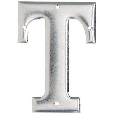 Letter, Aluminum, Roman, 3 in. H, T, PK10 MPN:1600-T
