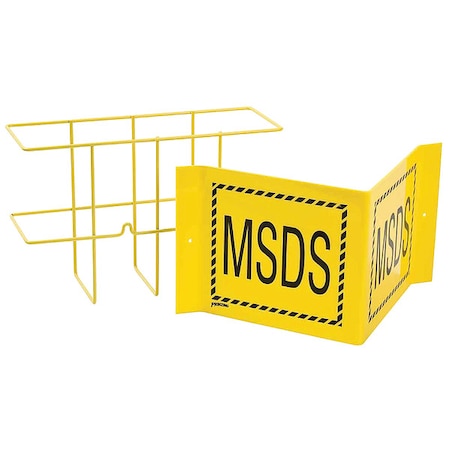 Binder Holder, No legend, PVC Coated Steel, 14 in W, 9 in H MPN:17463