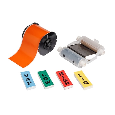 Pipe Marker Label Kit, Label Tape Roll, 176221 MPN:176221