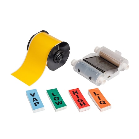 Pipe Marker Label Kit, Label Tape Roll, 176222 MPN:176222