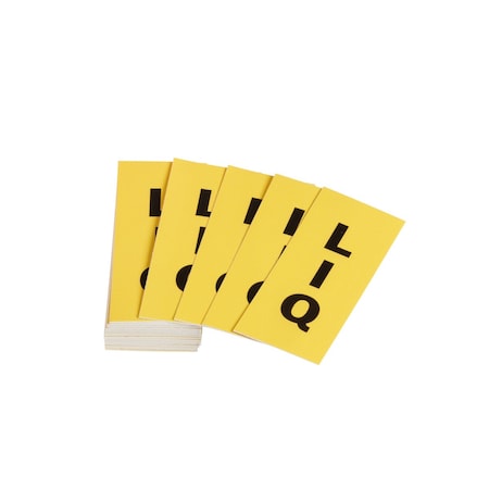 Pipe Marker Label Kit, PK50, 176233 MPN:176233
