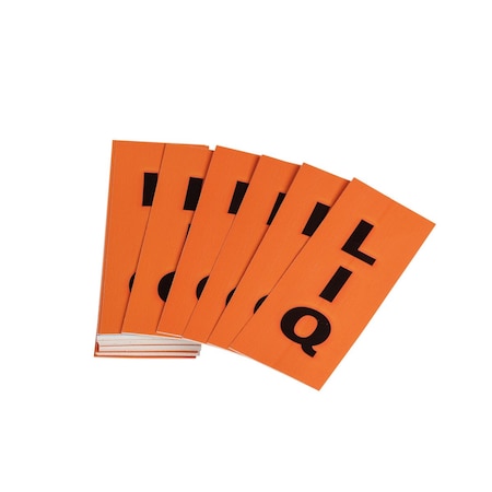 Pipe Marker Label Kit, PK50, 176237 MPN:176237