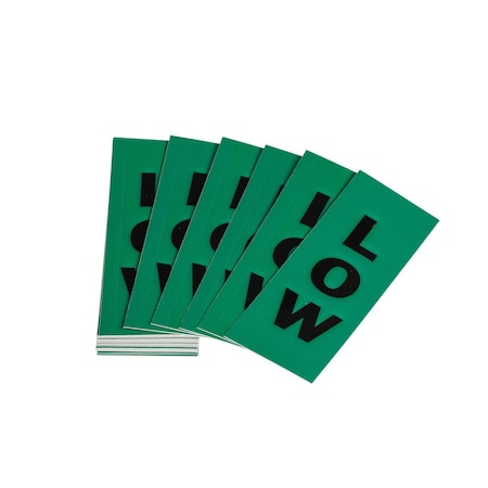 Pipe Marker Label Kit, PK50, 176246 MPN:176246