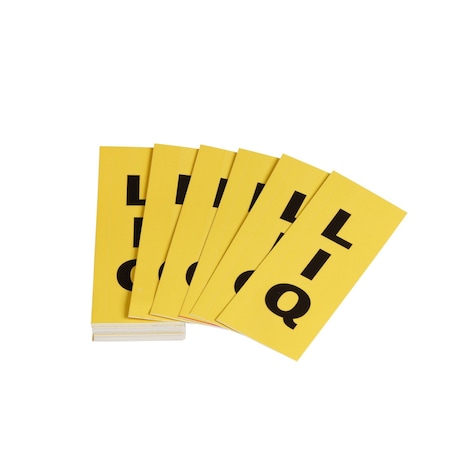 Pipe Marker Label Kit, PK50, 176249 MPN:176249