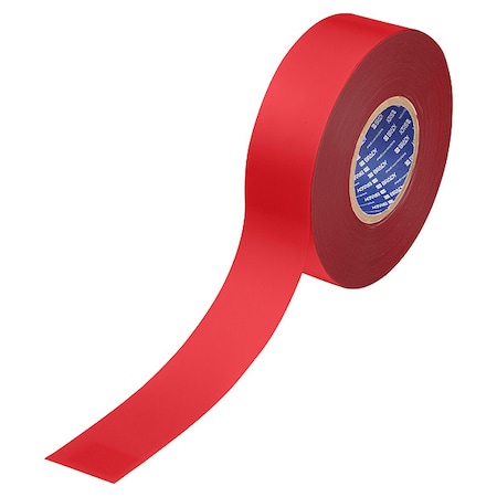 Floor Marking Tape, Red, 2