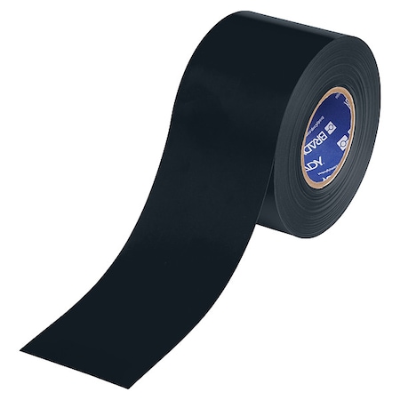 Floor Marking Tape, Black, 4