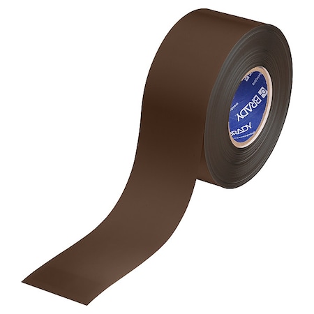 Floor Marking Tape, Brown, 3