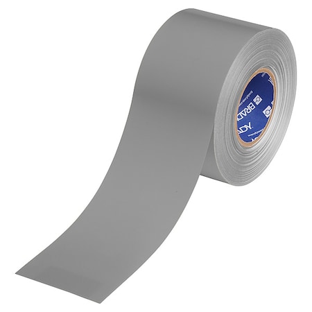 Floor Marking Tape, Gray, 4