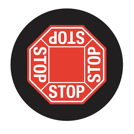 Lens STOP Sign 4 Way Lines SizeE MPN:177651