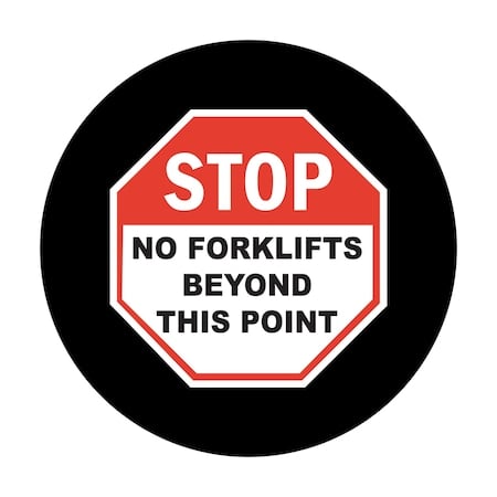 Lens STOP No Forklifts SizeE MPN:177666
