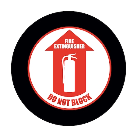 Lens Fire Extingsher Do Not Block SizeE MPN:177670