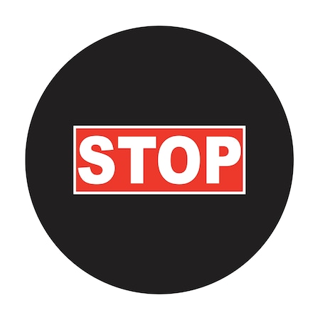 Lens STOP Bar White Outline SizeM MPN:177672