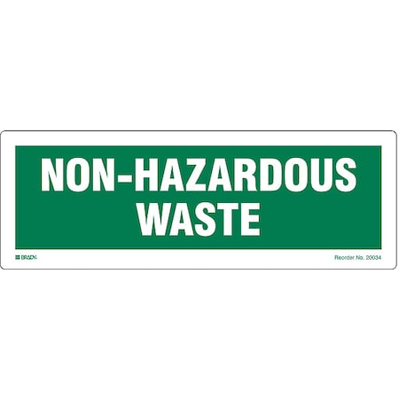 DOT Handling Label, Green, Paper, PK100 MPN:20034LS