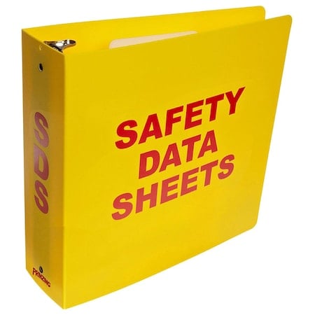 Binder, Material Safety Data Sheets, 10 1/2 in W, 11 5/8 in H MPN:2025