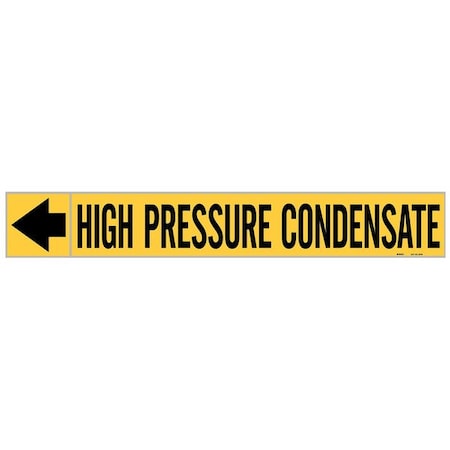 Pipe Marker, High Pressure Condensate, 20438 MPN:20438