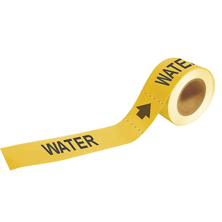 Pipe Marker, Water, 1 In.H, 20482 MPN:20482