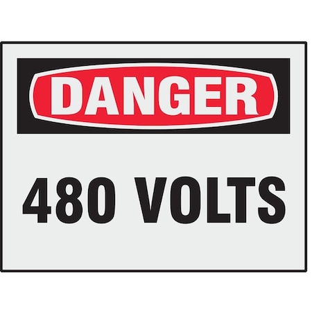 Danger Label, Electrical Hazard, PK8, 21000LS MPN:21000LS