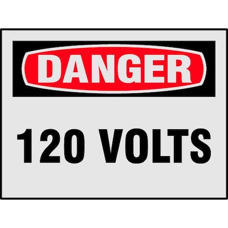 Danger Label, Electrical Hazard, PK8, 21001LS MPN:21001LS