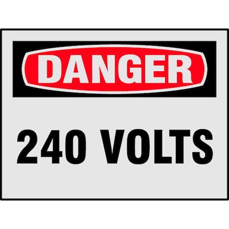 Danger Label, 5 In. W, 3-1/2 In. H, PK8, 21002LS MPN:21002LS