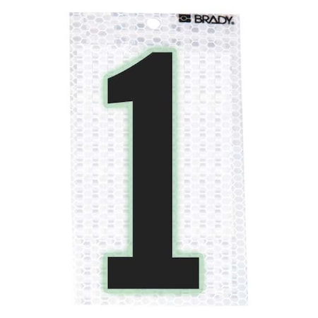 NumberLabel, 2-3/8inH, 1-1/2inW, PK10 MPN:3000-1