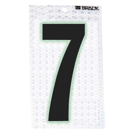 NumberLabel, 2-3/8inH, 1-1/2inW, PK10 MPN:3000-7