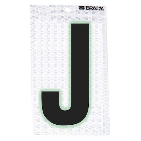 LetterLabel, 2-3/8inH, 1-1/2inW, PK10 MPN:3000-J