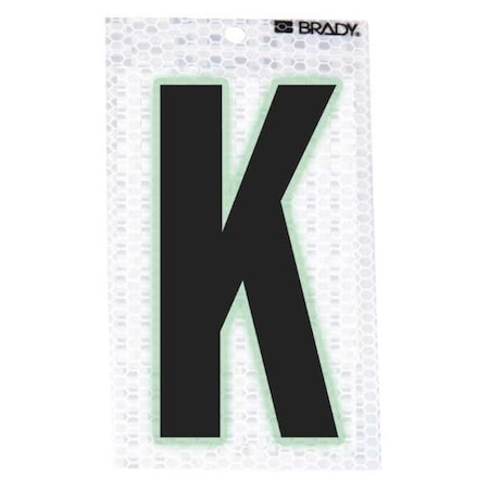 LetterLabel, 2-3/8inH, 1-1/2inW, PK10 MPN:3000-K