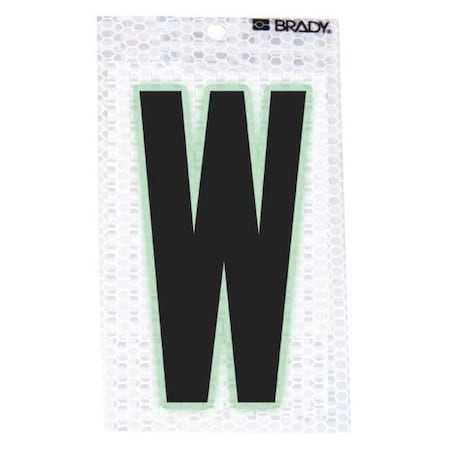 LetterLabel, 2-3/8inH, 1-1/2inW, PK10 MPN:3000-W